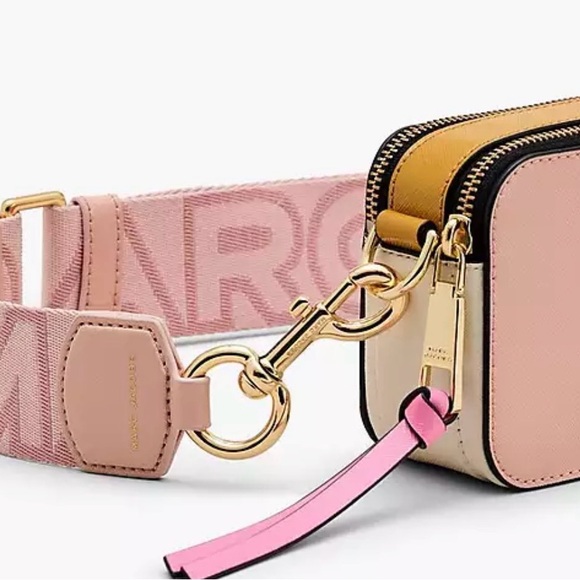 Marc Jacobs Blush Crossbody Bag with Gold Accents - Picture 2 of 3